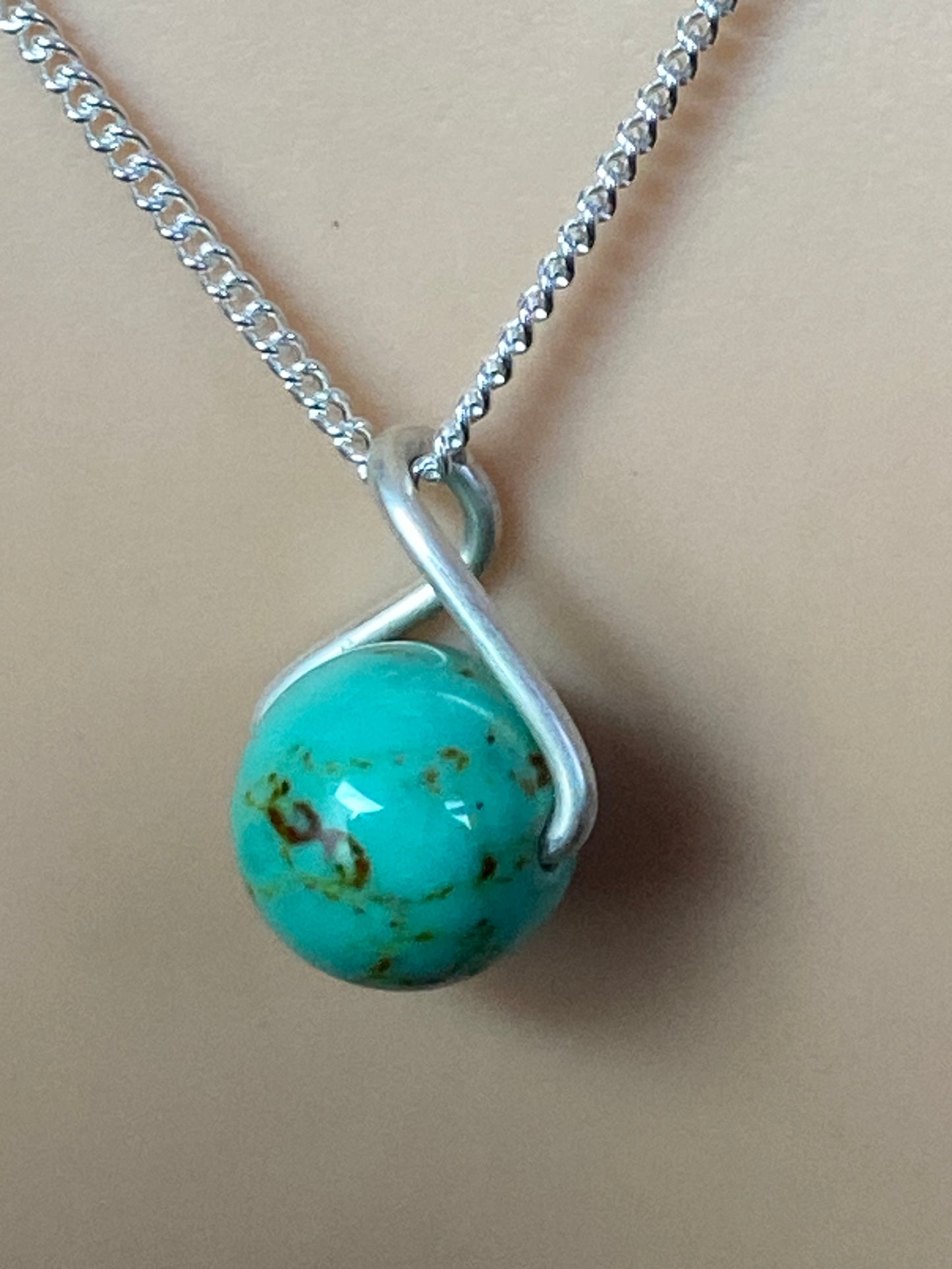 Turquoise Silver necklace