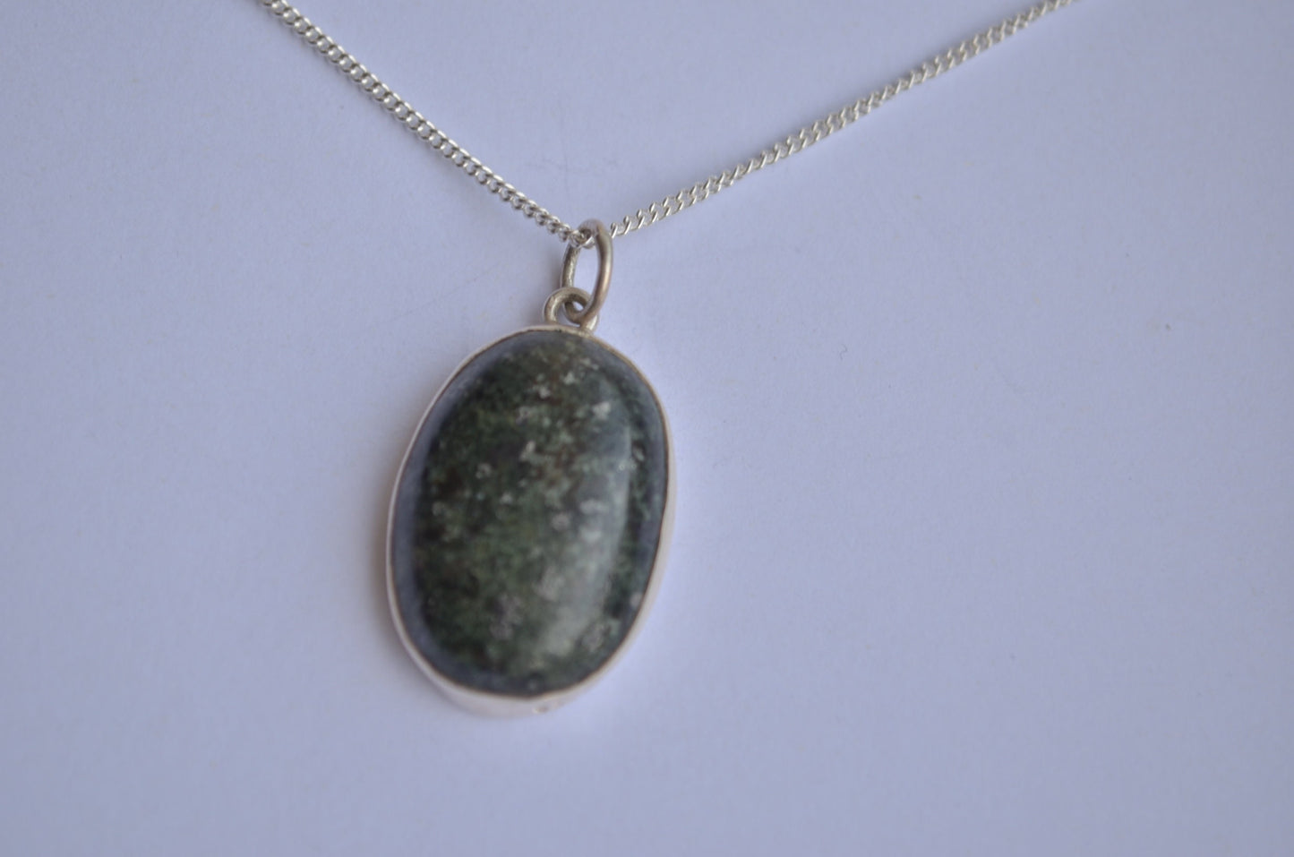Preseli Bluestone pendant and chain