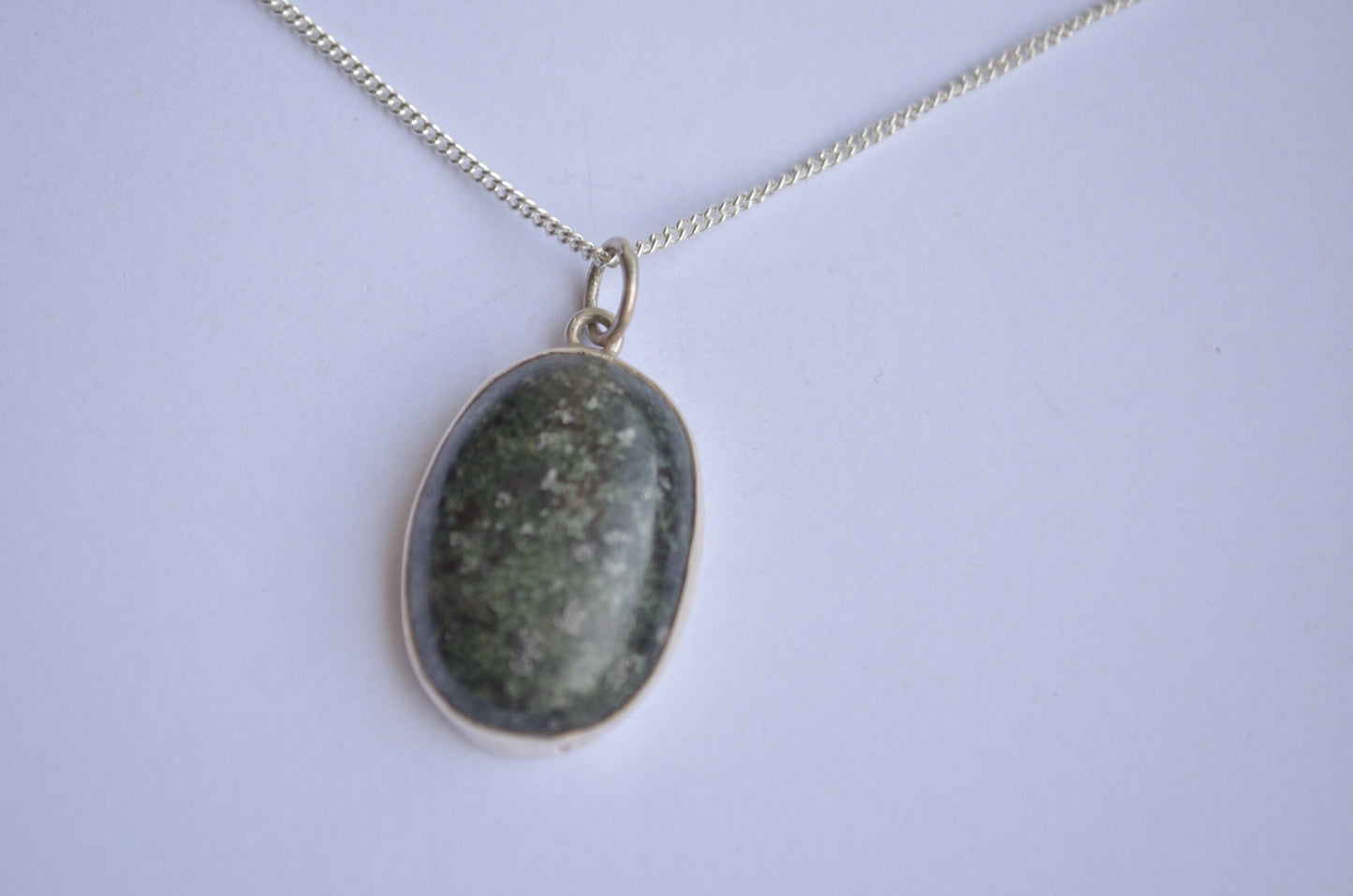 Preseli Bluestone pendant and chain