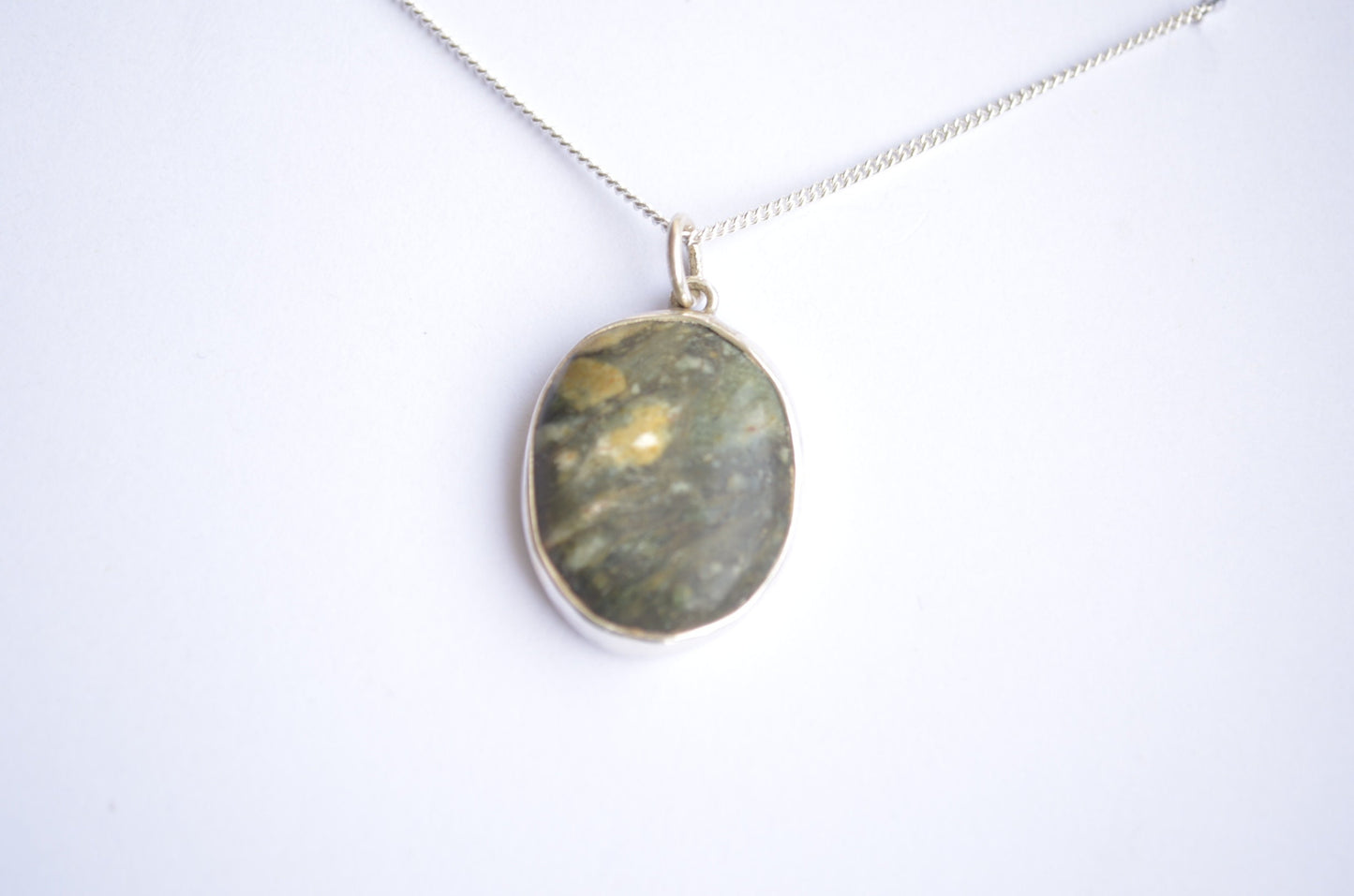 welsh Preseli Bluestone pendant