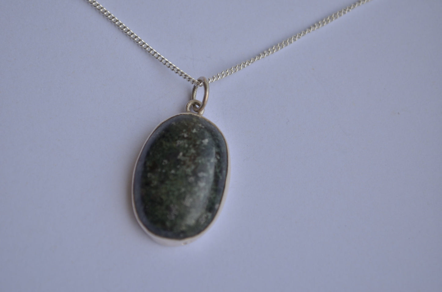 Preseli Bluestone pendant and chain