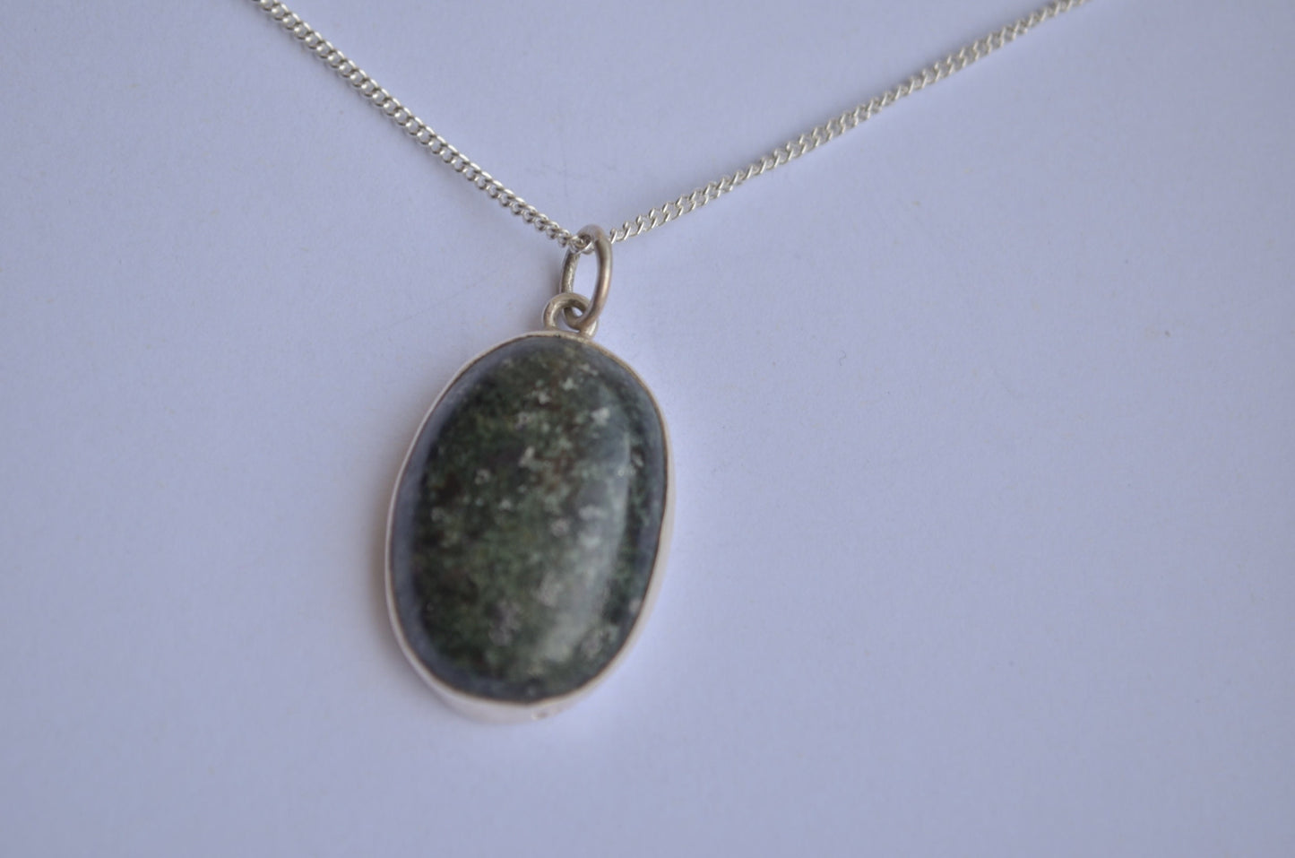 Preseli Bluestone pendant and chain