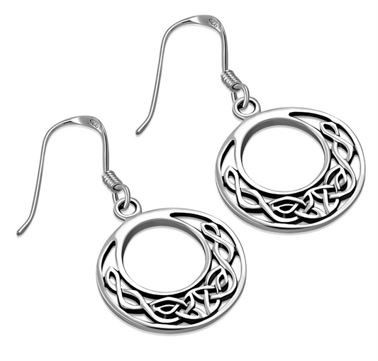 Celtic Knot sterling silver Earrings