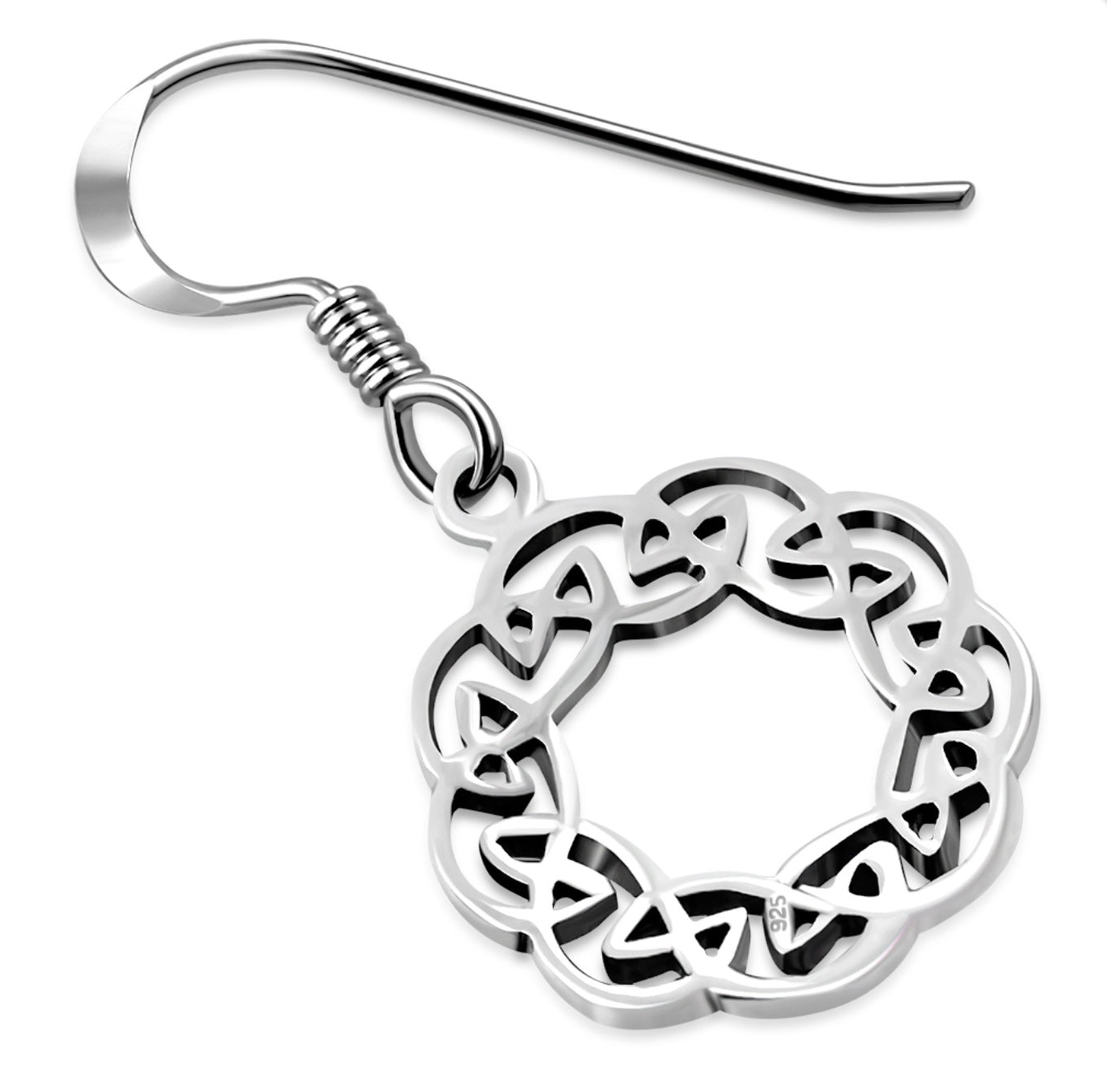 Celtic Knot sterling silver Earrings