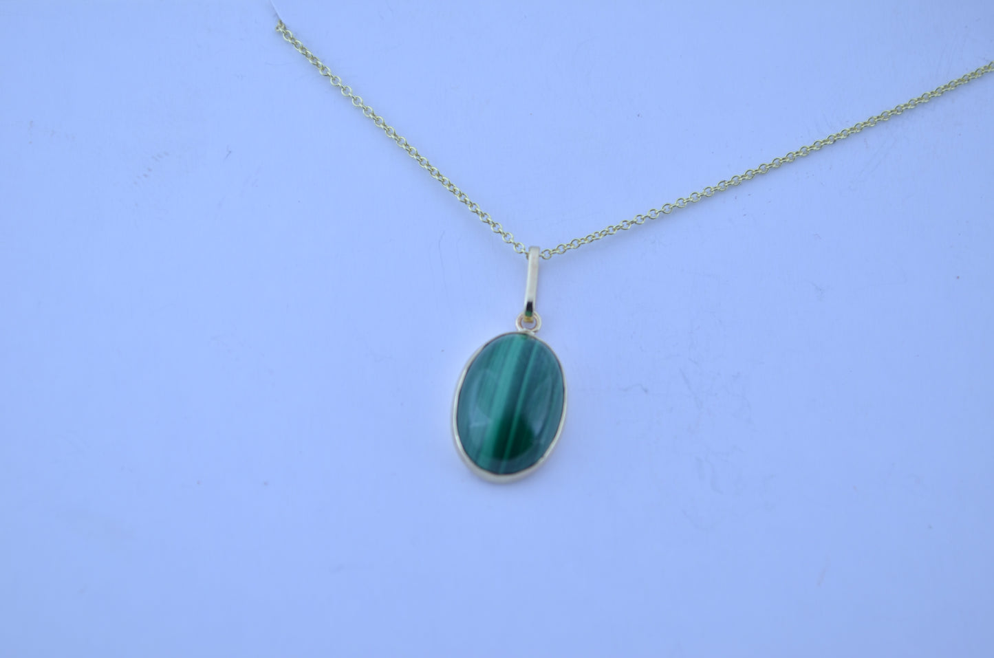 Malachite necklace