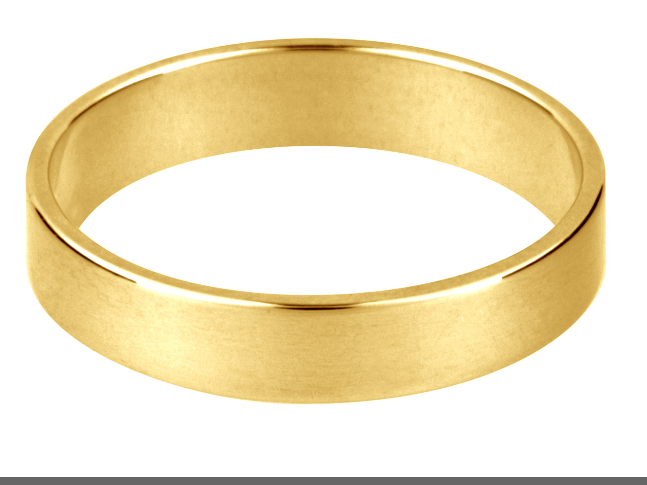 9ct Yellow Gold Court Wedding Ring