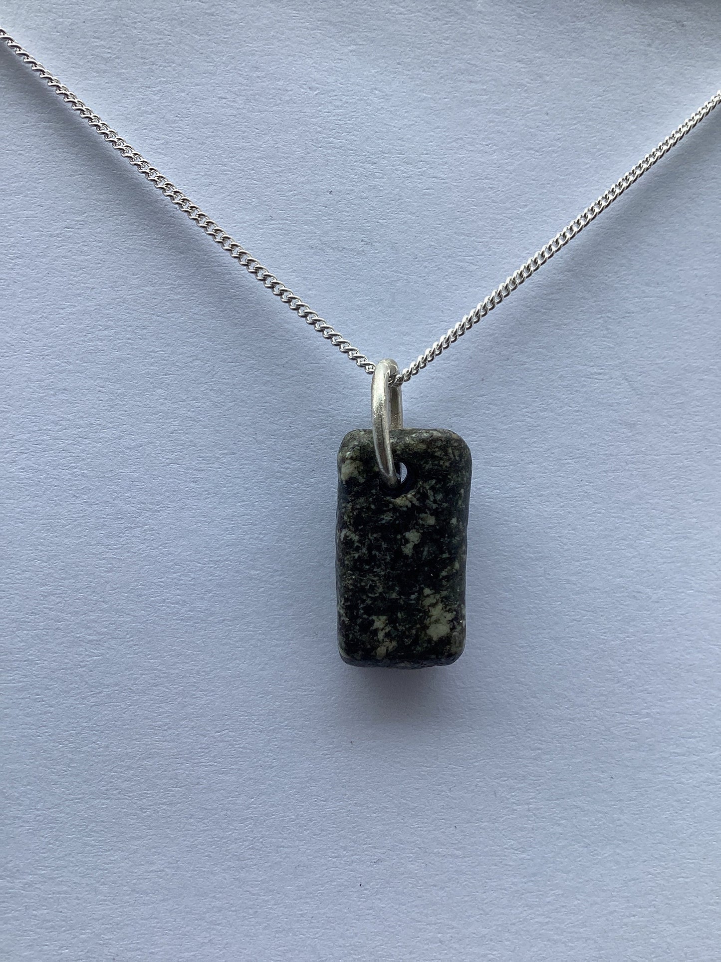 Preseli Bluestone & sterling silver necklace