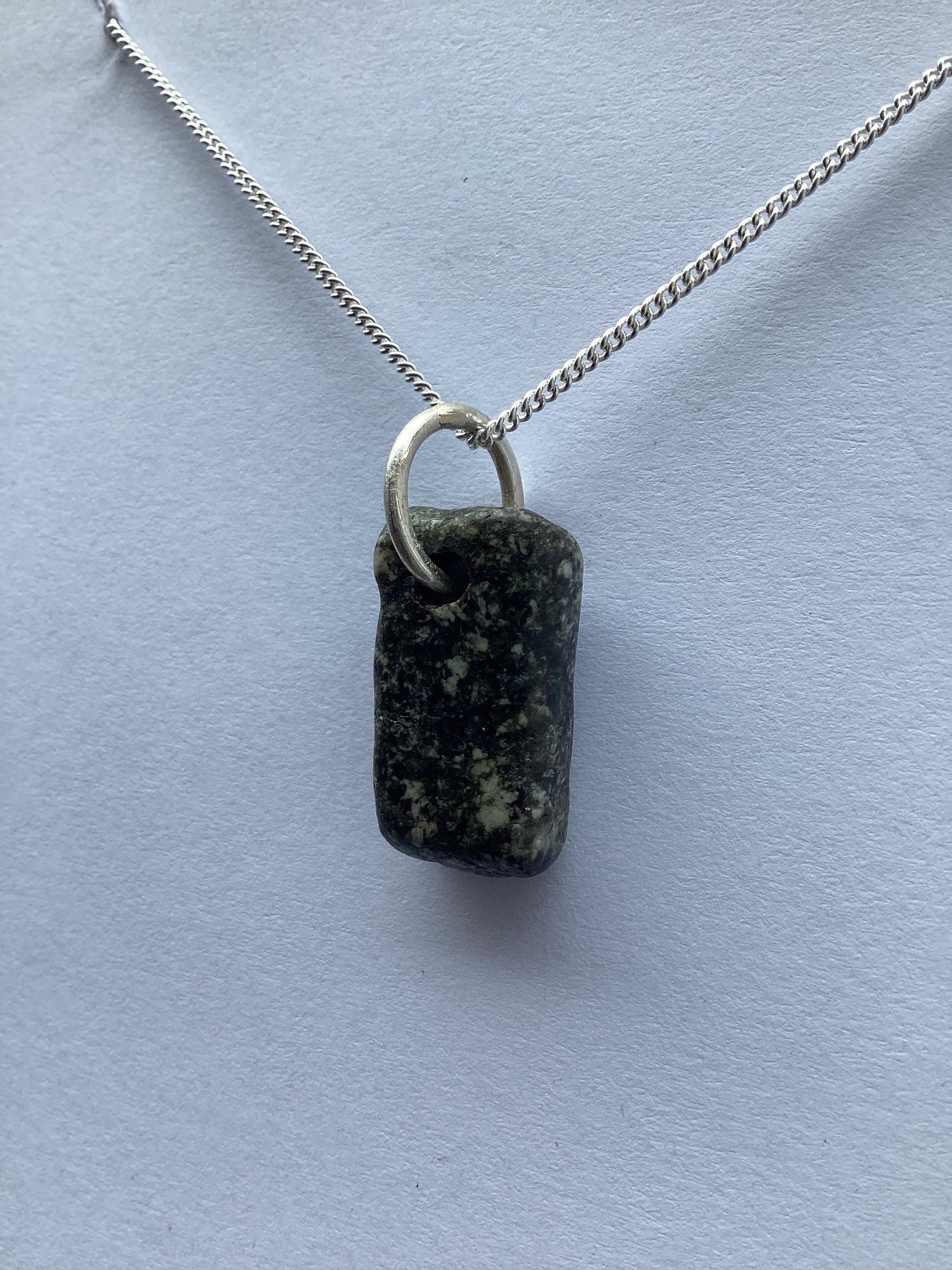 Preseli Bluestone & sterling silver necklace