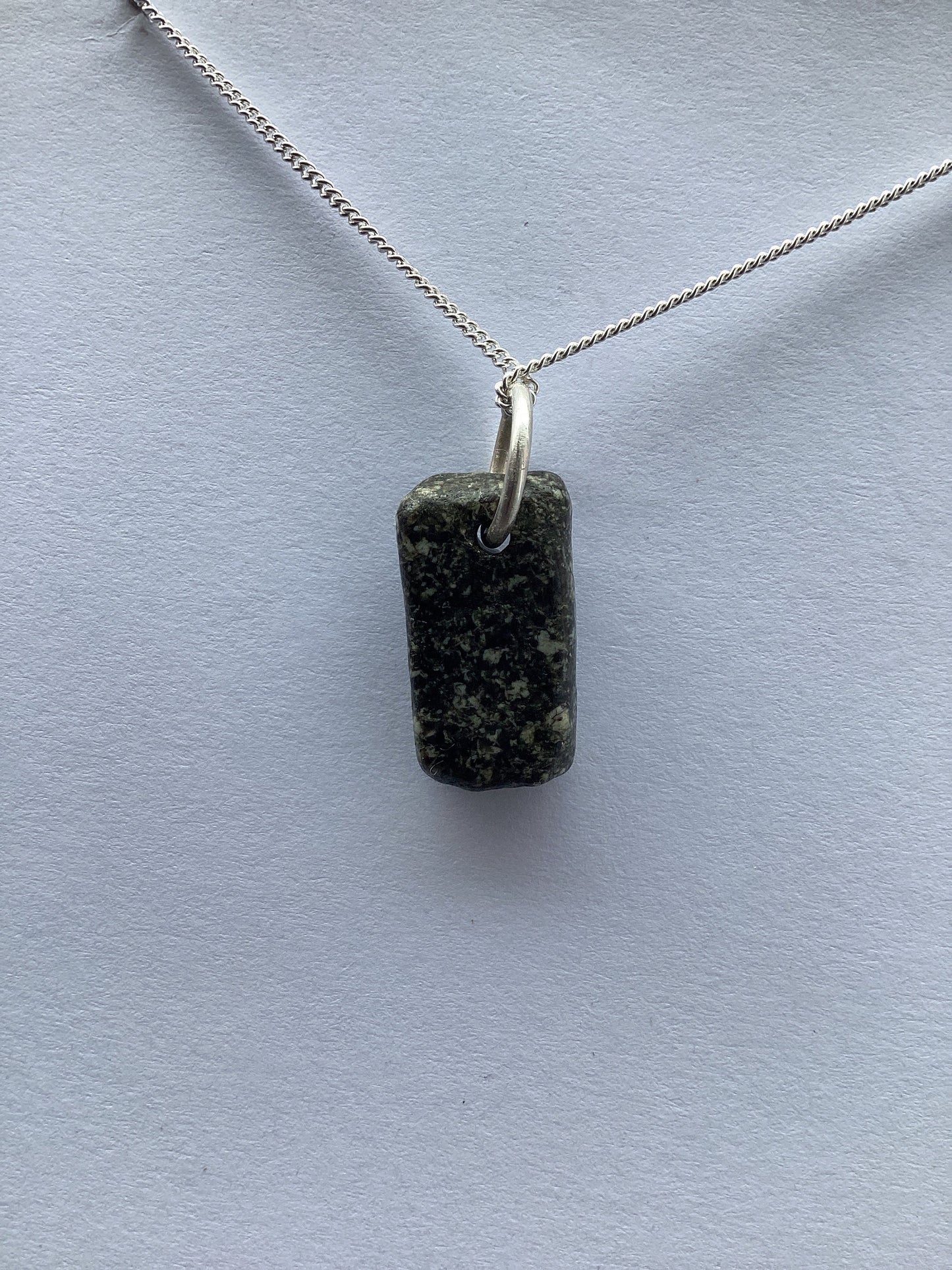 Preseli Bluestone & sterling silver necklace