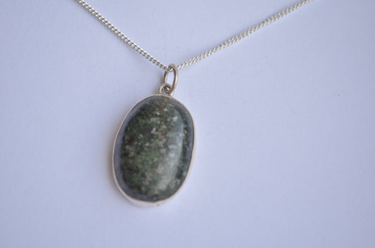 Preseli Bluestone pendant and chain