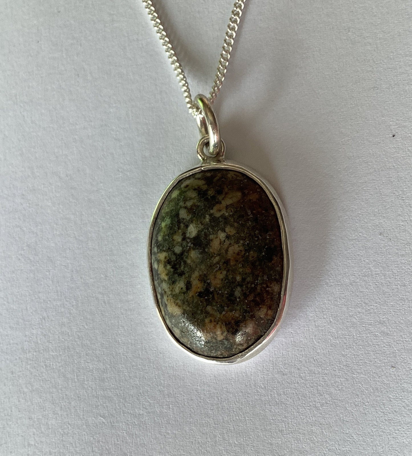 Preseli Bluestone 925 sterling silver necklace
