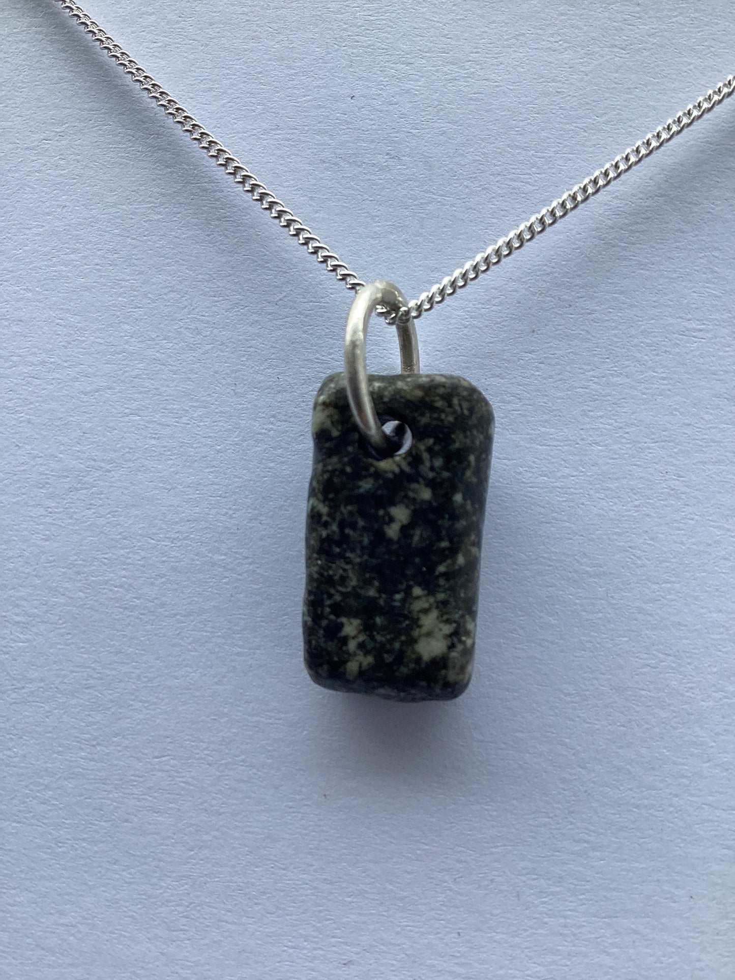 Preseli Bluestone & sterling silver necklace